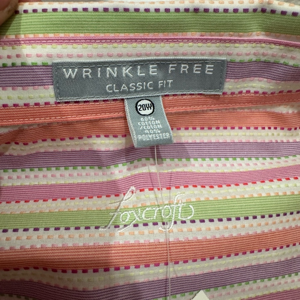 NWT - Foxcroft wrinkle free classic for button up - Picture 9 of 9